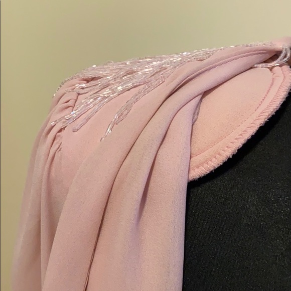 VINTAGE CLASSY ABBY KENT BLUSH COCKTAIL DRESS 4 - Picture 5 of 11